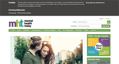 Desktop Screenshot of mentalhealthtoday.co.uk